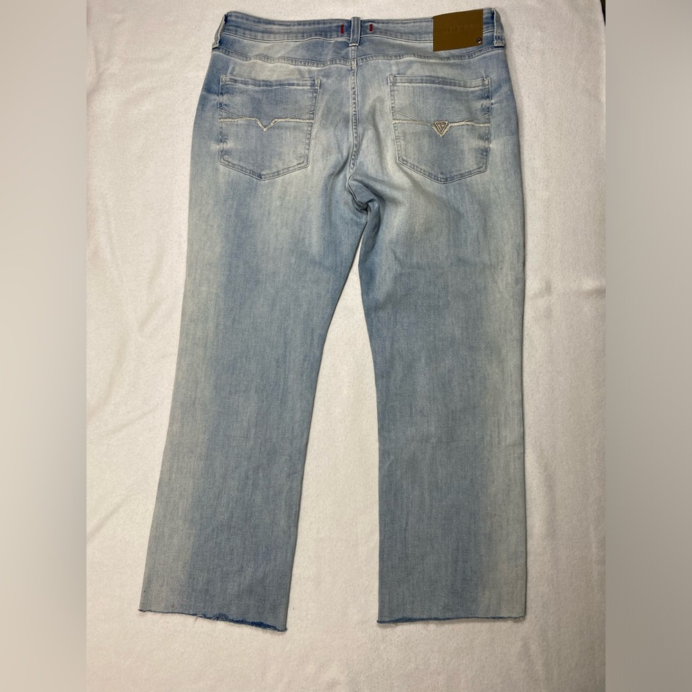 Guess Men's Del Mar Fit Light Wash Jeans Size 38 W #1594 - Picture 5 of 12